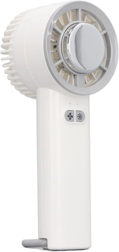Handheld Fan, Portable Mini Desk Fan with Cold Compress Function, 3 Speeds, USB Rechargeable Personal Small Pocket Fan