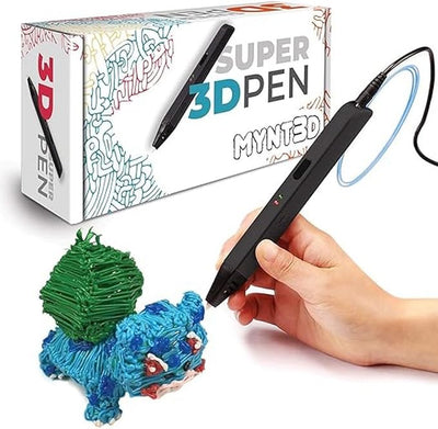 MYNT3D Super 3D Pen, 1.75mm ABS and PLA Compatible 3D Printing Pen Brand: MYNT3D
