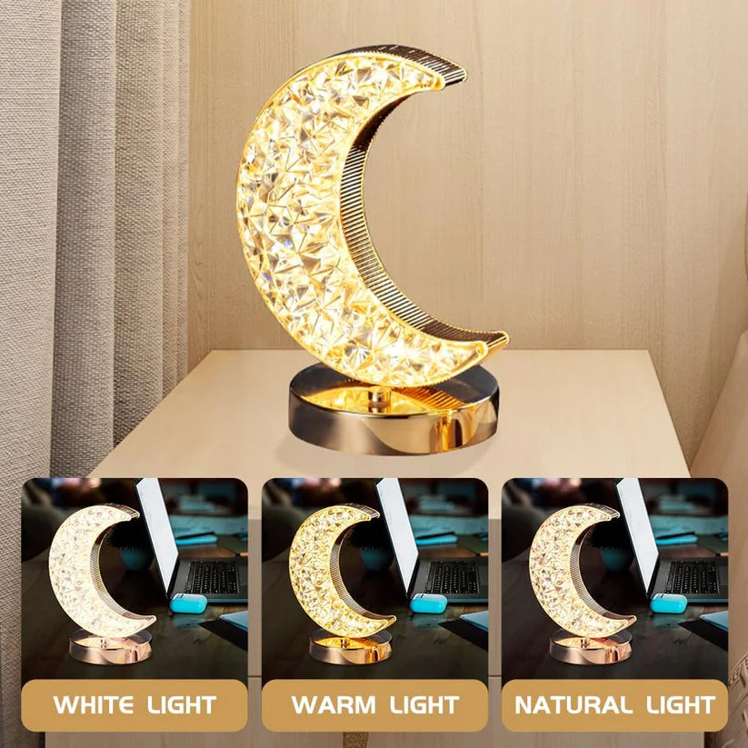 Moon Table Lamp for Bedroom