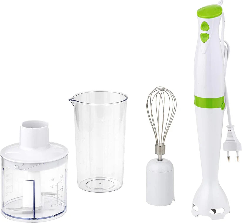 Baroni Home 2 in 1 2 Speed Mixer Set, 200W Multifunctional Blender with Submersible Blender