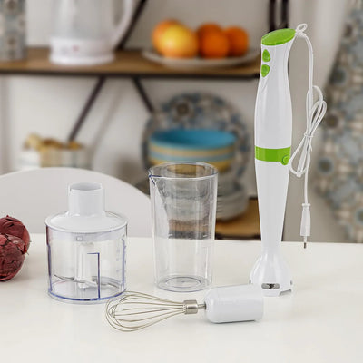Baroni Home 2 in 1 2 Speed Mixer Set, 200W Multifunctional Blender with Submersible Blender