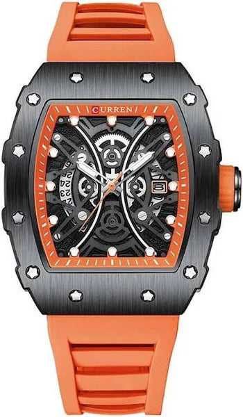 CURREN 8438 watch Luxury Quartz Wristwatches Men Waterproof Luminous Calendar Watches Men Wrist Clock